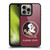 Florida State University FSU Florida State University Plain Gel Armour Case For Apple iPhone 16 Pro Max