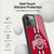 Ohio State University Logo Stripes Gel Armour Case For Apple iPhone 14 Pro Max