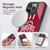 Ohio State University Logo Stripes Gel Armour Case For Apple iPhone 16 Pro