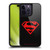 Superman DC Comics Logos Black And Red Gel Armour Case For Apple iPhone 14 Pro Max