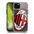 AC Milan Logo Icon Crest Oversized SHOCKPROOF BUMPER CASE COMPATIBLE WITH  & MAGSAFE Apple iPhone 15 Plus