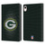 NFL Green Bay Packers Artwork LED Leather Book Wallet Case Cover For Apple iPad mini (2021/2024)