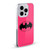 Batman DC Comics Logos Pink Soft Gel Case for Apple iPhone 17 Pro