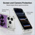 Batman DC Comics Logos Purple Soft Gel Case for Apple iPhone 17 Pro