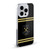 West Ham United FC 125 Year Anniversary Black Gold Stripes Claret Soft Gel Case for Apple iPhone 17