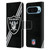 NFL Las Vegas Raiders Logo Stripes Leather Book Wallet Case Cover For Google Pixel 9 / Pixel 9 Pro
