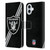 NFL Las Vegas Raiders Logo Stripes Leather Book Wallet Case Cover For Apple iPhone 16 Plus NFL Las Vegas Raiders Logo Stripes Leather Book Wallet Case Cover For Apple iPhone 16 Plus