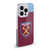 West Ham United FC 2019/20 Crest Kit Home Soft Gel Case for Apple iPhone 17 Pro Max