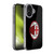 AC Milan Crest Full Colour Black Soft Gel Case for Apple iPhone 17