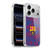 FC Barcelona Crest Patterns Glitch Soft Gel Case for Apple iPhone 17 Pro