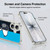 Peanuts Halfs And Laughs Snoopy Geometric Soft Gel Case for Apple iPhone 17