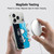 Peanuts Halfs And Laughs Snoopy Geometric Soft Gel Case for Apple iPhone 17 Pro