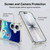 Peanuts Snoopy Space Cowboy Nebula Fly Balloon Soft Gel Case for Apple iPhone 17