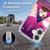 Peanuts Snoopy Space Cowboy Nebula Triangle Soft Gel Case for Apple iPhone 17