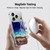 Peanuts Snoopy Space Cowboy Nebula Fly Balloon Soft Gel Case for Apple iPhone 17 Pro Max
