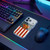 Superman DC Comics Logos U.S. Flag Soft Gel Case for Apple iPhone 17 Pro Max