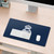 Real Madrid CF Badge Logo Pattern Gaming Office Desk PC Keyboard Mouse Mat Pad 23.62 x 11.81 x 0.12 inches (600 x 300 mm) - L