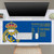 Real Madrid CF Badge Logo Plain Gaming Office Desk PC Keyboard Mouse Mat Pad 37.4 x 15.75 x 0.16 inches (900 x 400 mm) - XL