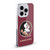 Florida State University FSU Florida State University Plain Soft Gel Case for Apple iPhone 17