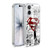 Superman DC Comics Comicbook Art Red Logo Splatter Soft Gel Case for Apple iPhone 17