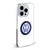 Fc Internazionale Milano Badge Logo On White Soft Gel Case for Apple iPhone 17 Pro