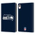 NFL Seattle Seahawks Logo Plain Leather Book Wallet Case Cover For Apple iPad mini (2021/2024) NFL Seattle Seahawks Logo Plain Leather Book Wallet Case Cover For Apple iPad mini (2021/2024)