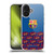 FC Barcelona Forca Barca Logo And Pattern Soft Gel Case for Apple iPhone 17