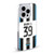 Newcastle United Football Club 2025/26 Players Home Kit Bruno Guimarães Soft Gel Case for Apple iPhone 17 Pro