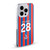 Crystal Palace FC 2025/26 Players Home Kit Cheick Doucouré Soft Gel Case for Apple iPhone 17 Pro Max