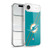 NFL Miami Dolphins Logo Stripes Soft Gel Case for Apple iPhone 17 Air