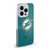 NFL Miami Dolphins Logo Football Soft Gel Case for Apple iPhone 17 Pro Max