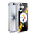 NFL Pittsburgh Steelers Logo Stripes Soft Gel Case for Apple iPhone 17