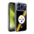 NFL Pittsburgh Steelers Logo Stripes Soft Gel Case for Apple iPhone 17 Pro Max