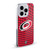 NHL Carolina Hurricanes Net Pattern Soft Gel Case for Apple iPhone 17 Pro