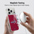 NHL Washington Capitals Net Pattern Soft Gel Case for Apple iPhone 17 Pro Max