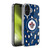 NHL Winnipeg Jets Leopard Pattern Soft Gel Case for Apple iPhone 17