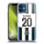 Newcastle United Football Club 2025/26 Players Home Kit Anthony Elanga Soft Gel Case for Apple iPhone 12 Mini