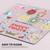 Peanuts Graphics Snoopy Fruit Treats Gaming Office Desk PC Keyboard Mouse Mat Pad 9.84 x 11.81 x 0.12 inches (250 x 300 mm) - S