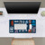 WWE Jey Uso Sticker Collage Gaming Office Desk PC Keyboard Mouse Mat Pad 23.62 x 11.81 x 0.12 inches (600 x 300 mm) - L