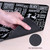 Juventus Football Club Crest Logo Sticker Collage Gaming Office Desk PC Keyboard Mouse Mat Pad 9.84 x 11.81 x 0.12 inches (250 x 300 mm) - S