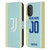 Custom Customised Personalised Juventus Football Club 2025/26 Kit Away Leather Book Wallet Case Cover For Motorola Moto G82 5G