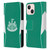 Newcastle United Football Club 2025/26 Crest Kit Away Leather Book Wallet Case Cover For Apple iPhone 13 Mini