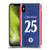 Chelsea Football Club 2025/26 Players Home Kit 1st Group Moisés Caicedo Soft Gel Case for Apple iPhone X / iPhone XS