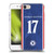 Chelsea Football Club 2025/26 Players Home Kit 2nd Group Andrey Santos Soft Gel Case for Apple iPhone 7 / 8 / SE 2020 & 2022