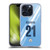 Manchester City Man City FC 2025/26 Players Home Kit 1st Group Rayan Aït-Nouri Soft Gel Case for Apple iPhone 15 Pro
