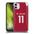 Liverpool Football Club 2025/26 Players Home Kit 1st Group Mohamed Salah Soft Gel Case for Apple iPhone 11