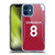Liverpool Football Club 2025/26 Players Home Kit 1st Group Dominik Szoboszlai Soft Gel Case for Apple iPhone 12 Mini