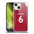 Liverpool Football Club 2025/26 Players Home Kit 1st Group Milos Kerkez Soft Gel Case for Apple iPhone 13 Mini