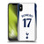 Tottenham Hotspur F.C. 2025/26 Players Home Kit 1st Group Cristian Romero Soft Gel Case for Apple iPhone X / iPhone XS