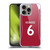 Liverpool Football Club 2025/26 Players Home Kit 1st Group Milos Kerkez Soft Gel Case for Apple iPhone 16 Pro Max